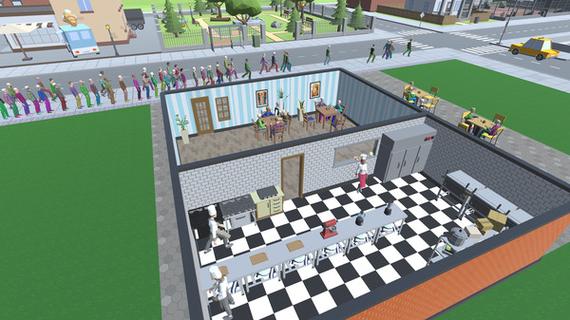 经营模拟类游戏模拟厨师餐厅管理steam抢先体验4月发售支持简中